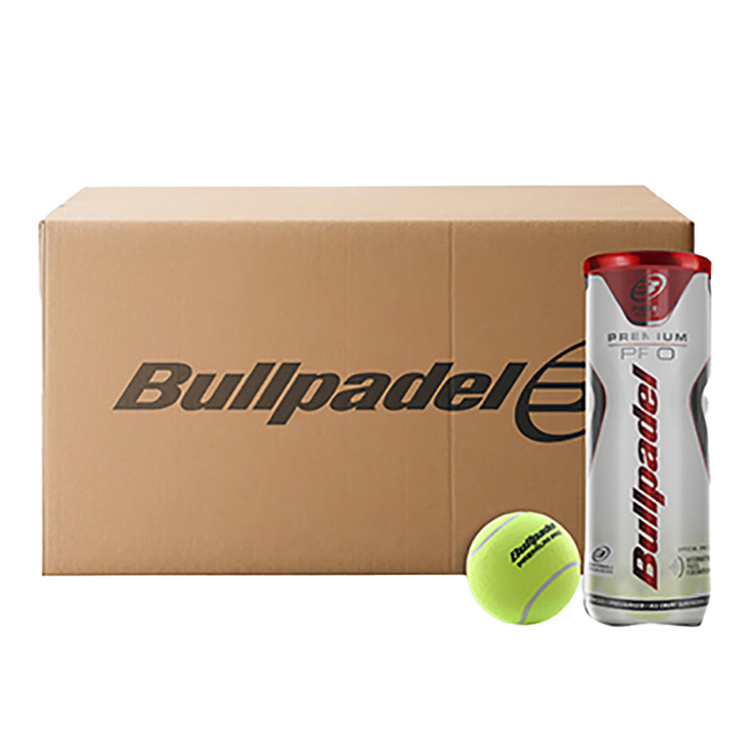Bullpadel Premium Pro Padel Balls Box 24 cans
